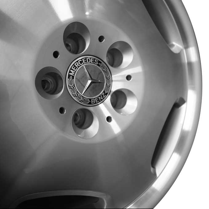 Mercedes Eltanin [140-18] Standard Silver with High Sheen Alloy Wheel Product Image #2