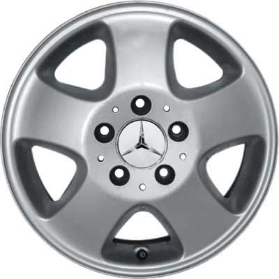 Mercedes Algebar [168-15] Standard Silver Alloy Wheel Product Image #1