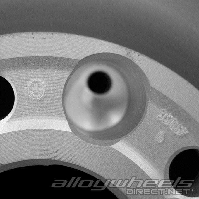 Mercedes Segin [220-17] Standard Silver with High Sheen (Forged) Alloy Wheel Product Image #4