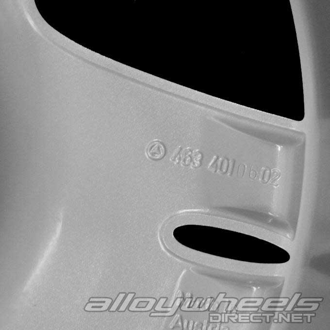 Mercedes Ashtaroth [463-18] Titanium Silver Alloy Wheel Product Image #4