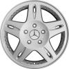 Mercedes Ashtaroth [463-18] Titanium Silver Wheel Img 1