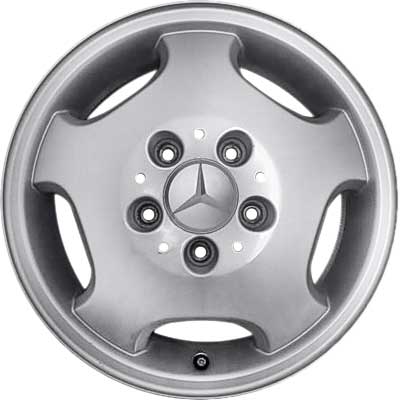 Mercedes Merak [168-15] Standard Silver Alloy Wheel Product Image #1
