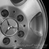 Mercedes Algebar [168-15] Standard Silver with High Sheen Wheel Img 3