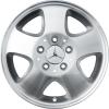 Mercedes Algebar [168-15] Standard Silver with High Sheen Wheel Img 1