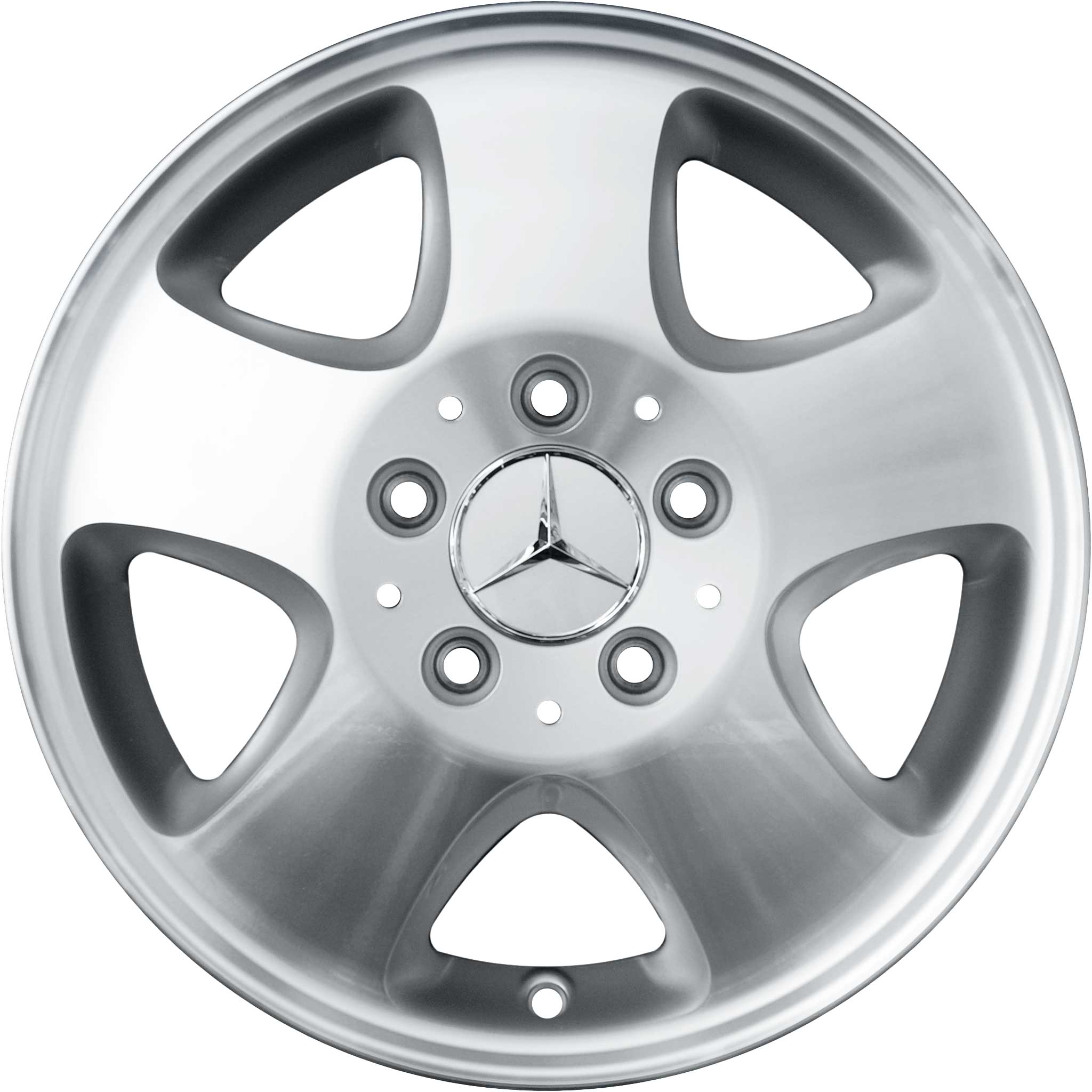 Mercedes Algebar [168-15] Standard Silver with High Sheen Alloy Wheel Product Image #1