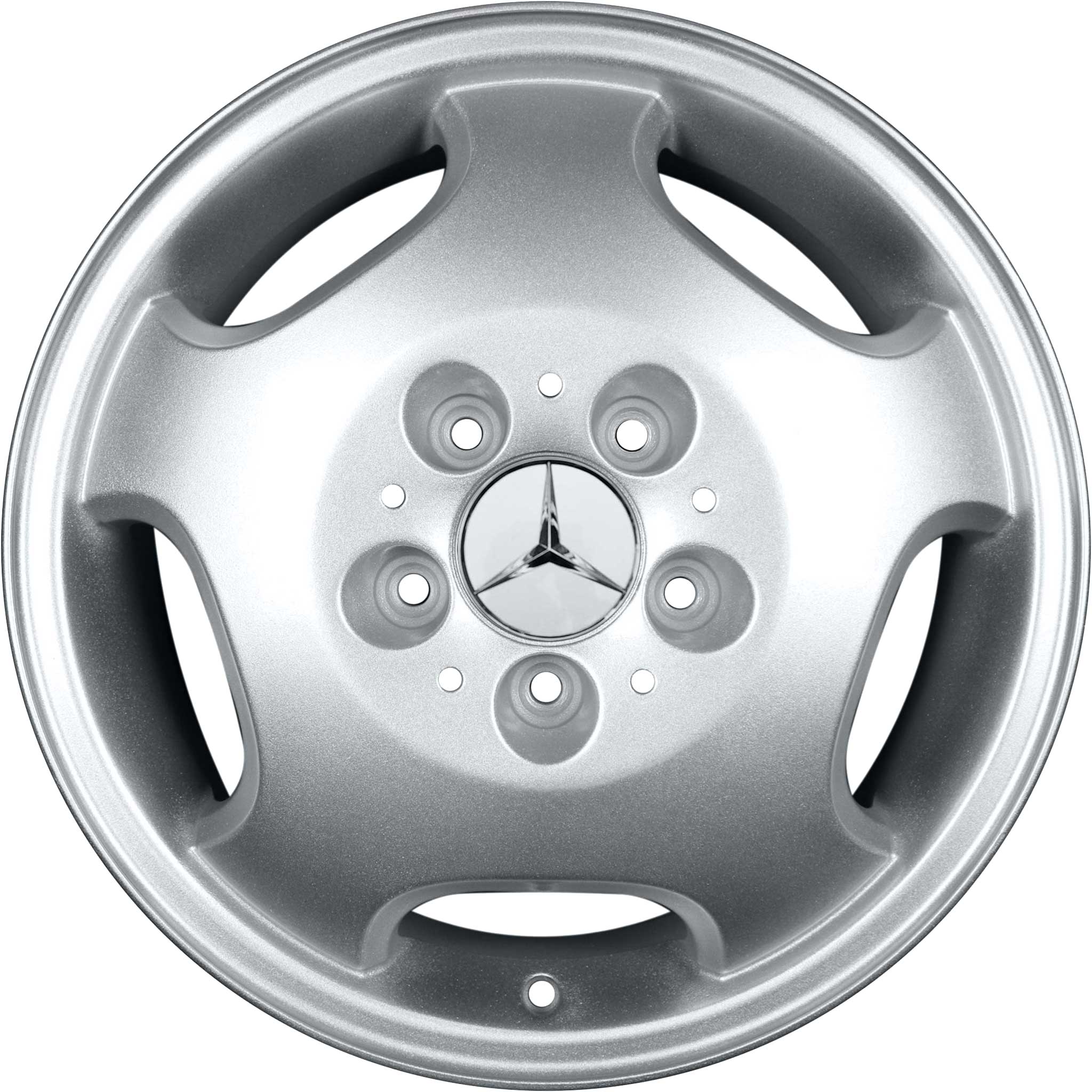 Mercedes Merak [168-16] Standard Silver Alloy Wheel Product Image #1