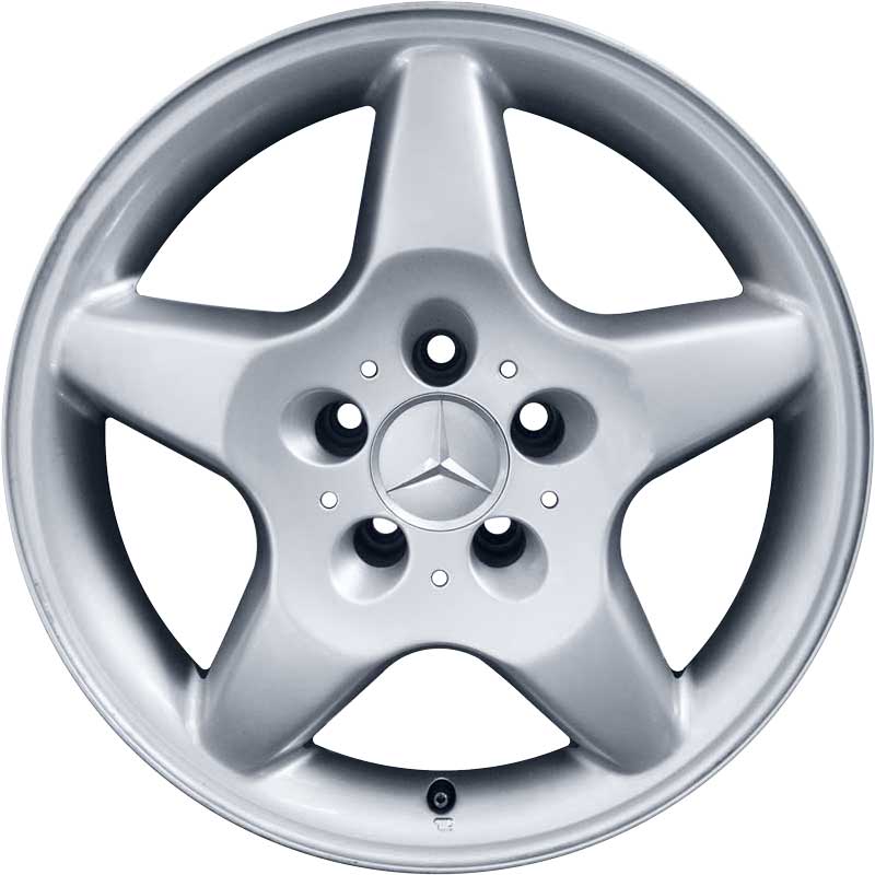 Mercedes Tegmen [163-17] Standard Silver Alloy Wheel Product Image #1