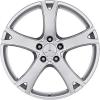 Mercedes Almizar [221-19] Titanium Silver Wheel Img 1
