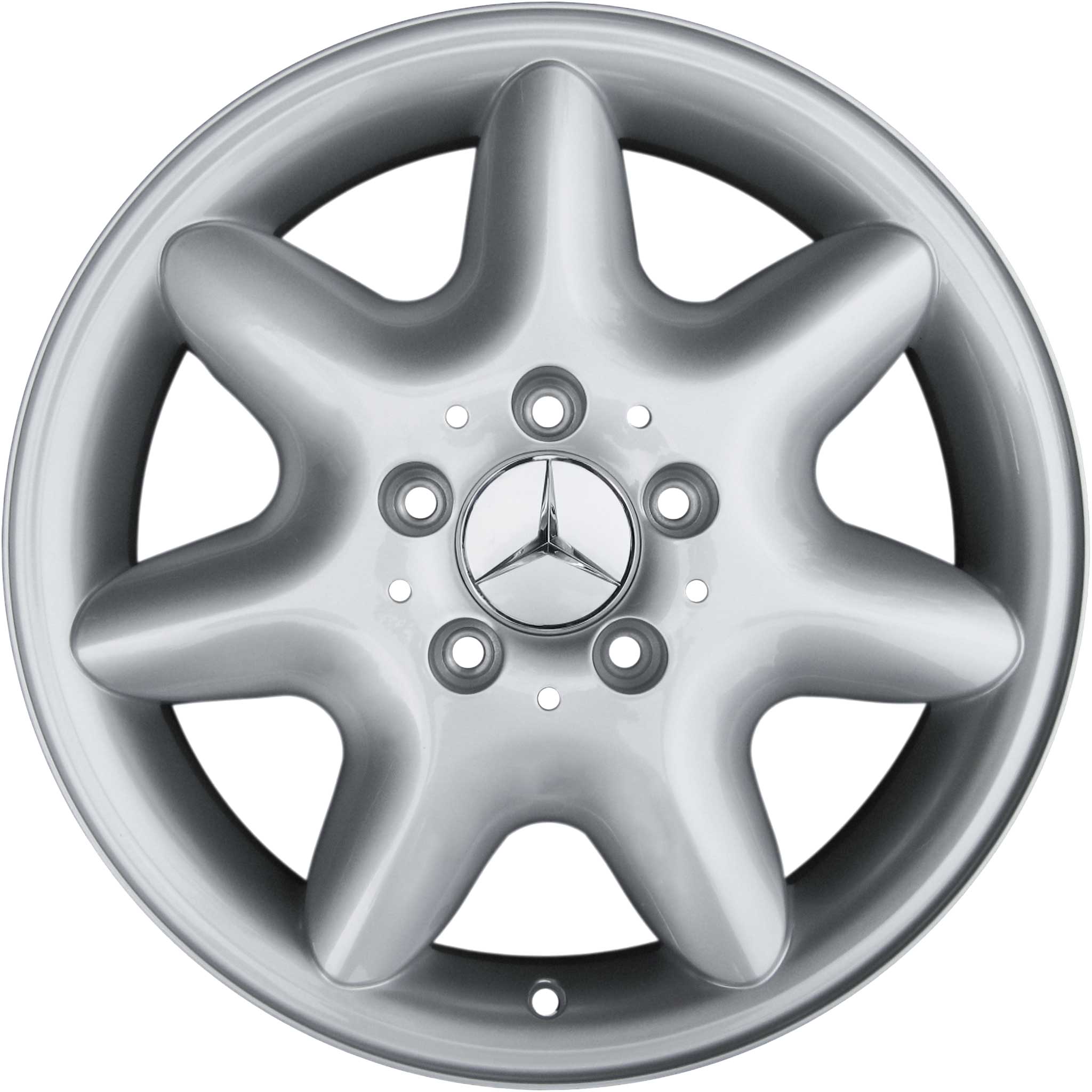 Mercedes Elnath [203-15] Standard Silver Alloy Wheel Product Image #1