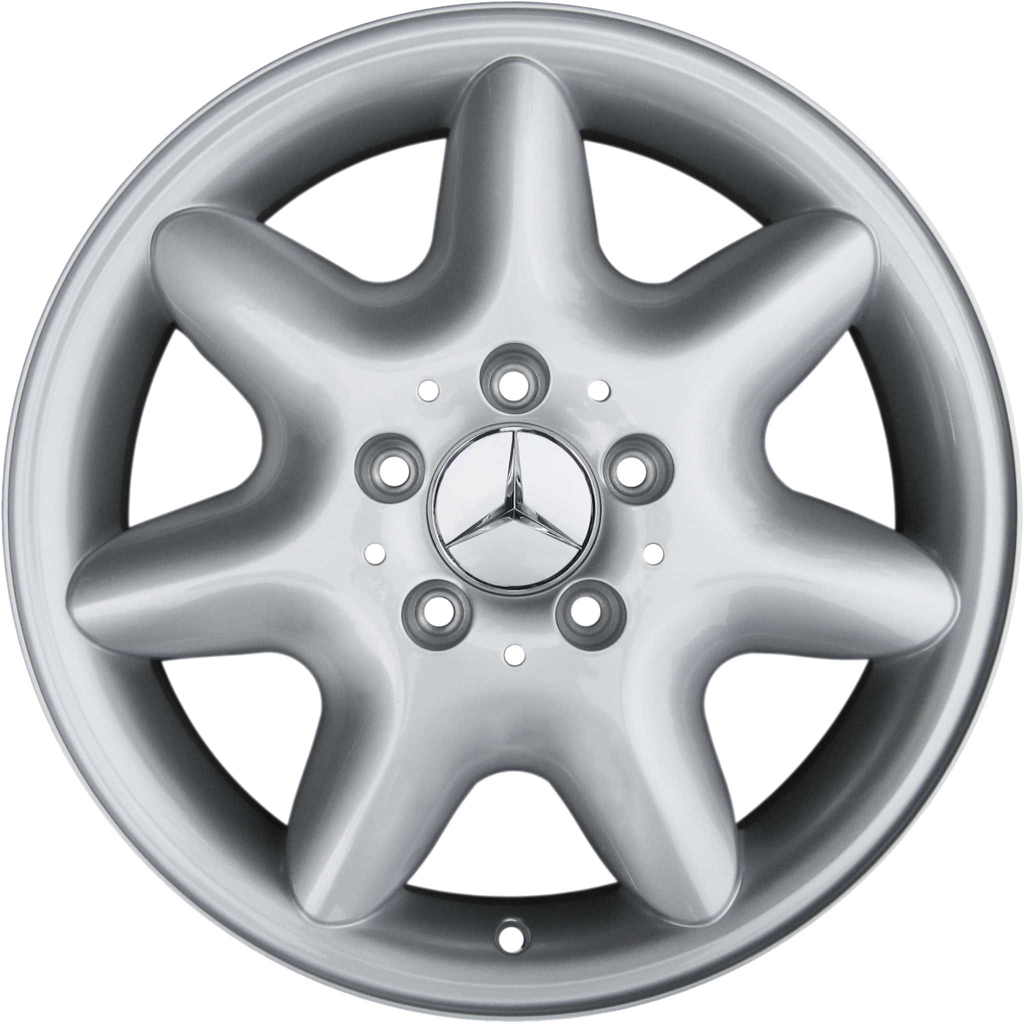 Mercedes Elnath [203-16] Standard Silver Alloy Wheel Product Image #1