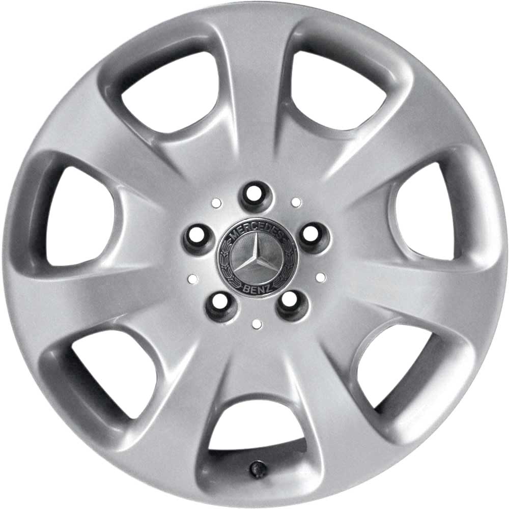 Mercedes 7 Hole [203-16] Titanium Silver Alloy Wheel Product Image #1