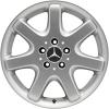 Mercedes Pictor [163-17] Standard Silver with High Sheen Wheel Img 1