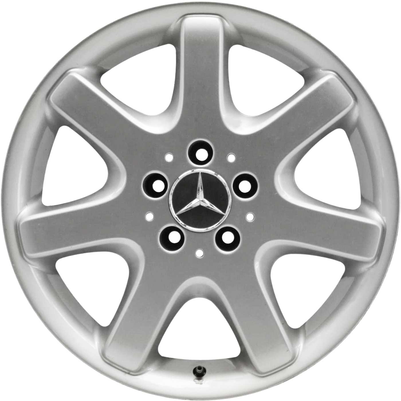 Mercedes Pictor [163-17] Standard Silver with High Sheen Alloy Wheel Product Image #1