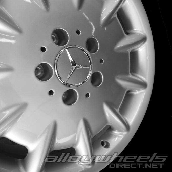 Mercedes Aalgenib [210-16] Standard Silver Alloy Wheel Product Image #3