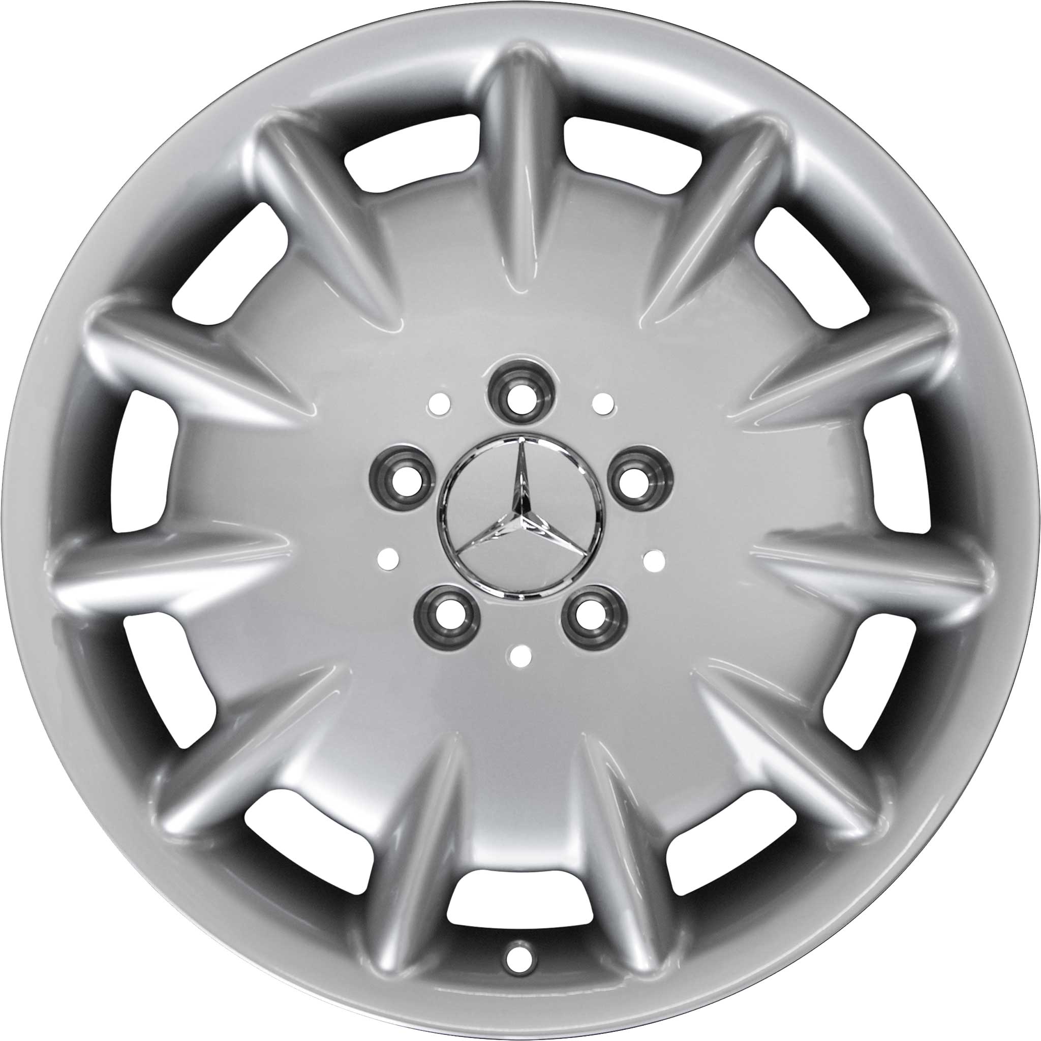 Mercedes Aalgenib [210-16] Standard Silver Alloy Wheel Product Image #1