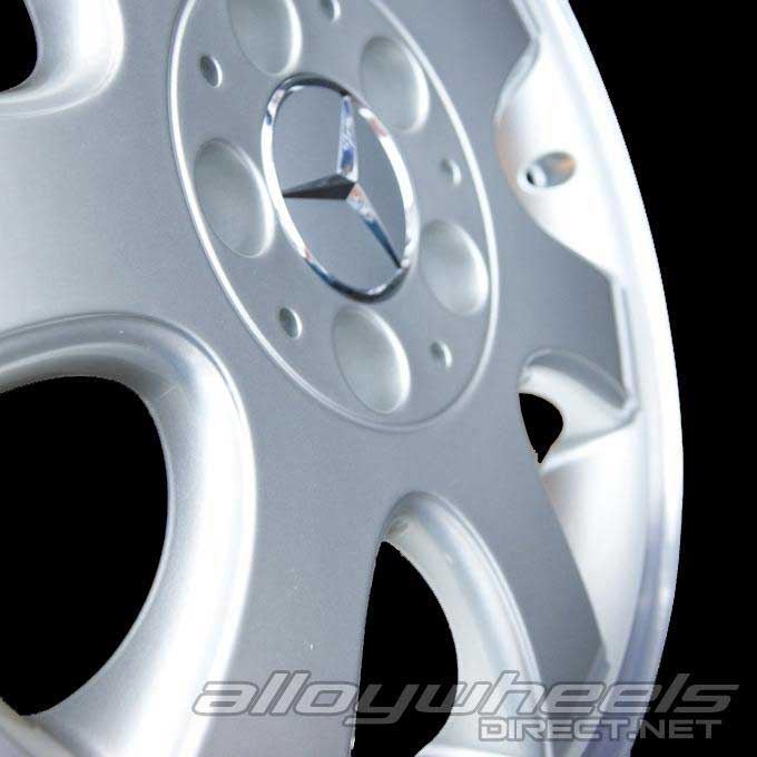 Mercedes Mirzam [208-16] Standard Silver Alloy Wheel Product Image #3