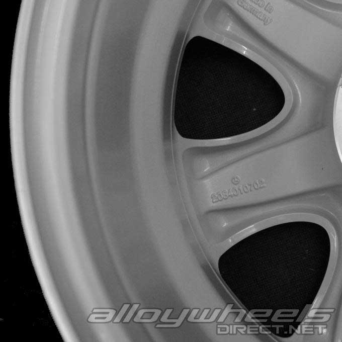 Mercedes Mirzam [208-16] Standard Silver Alloy Wheel Product Image #4