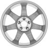 Mercedes 7 Spoke [169-17] Sterling Silver Wheel Img 3