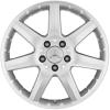 Mercedes 7 Spoke [169-17] Sterling Silver Wheel Img 1