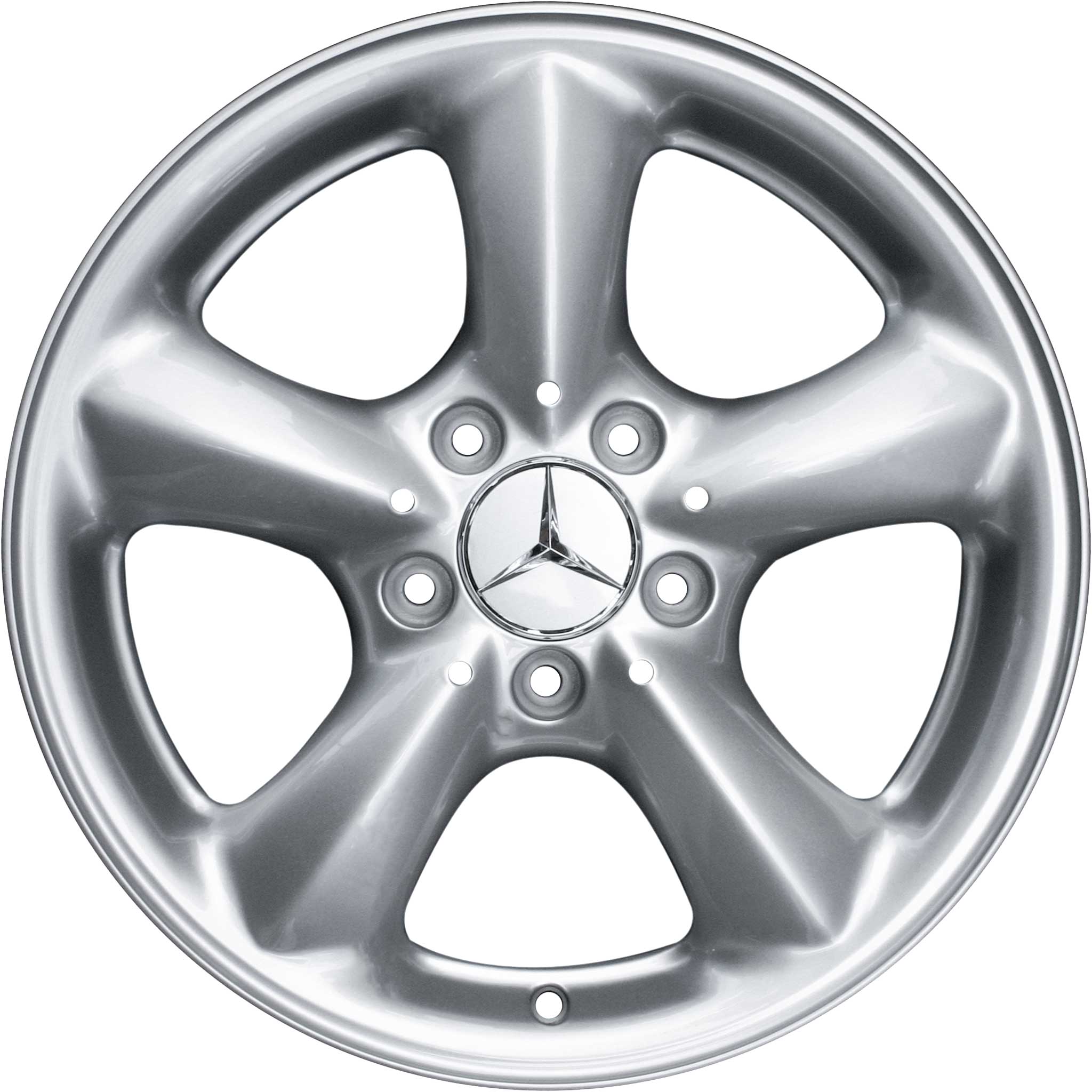 Mercedes Adharaz [170-16] Standard Silver Alloy Wheel Product Image #1