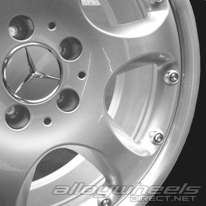Mercedes Albireo [220-18] Sterling Silver Alloy Wheel Product Image #3