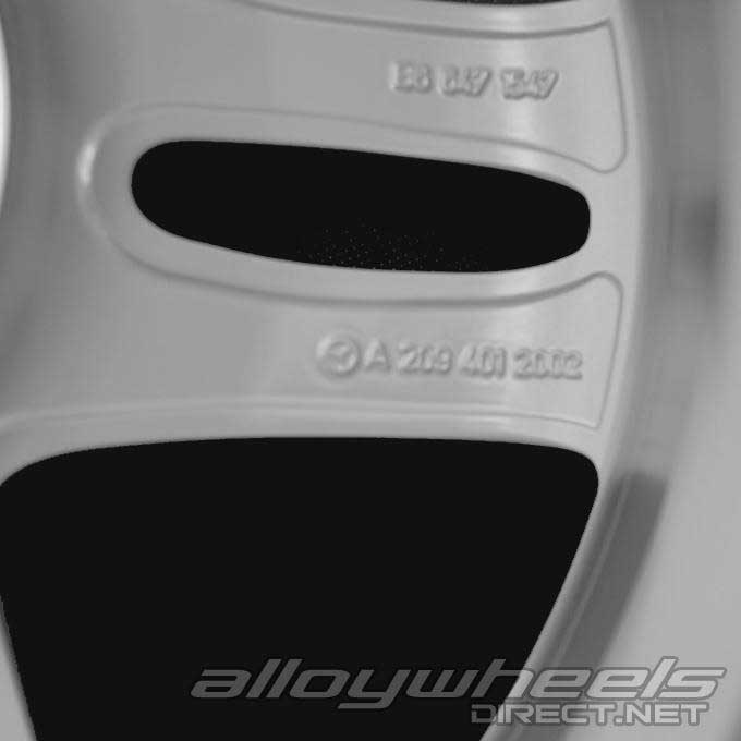 Mercedes Aldebaran [209-16] Sterling Silver Alloy Wheel Product Image #4