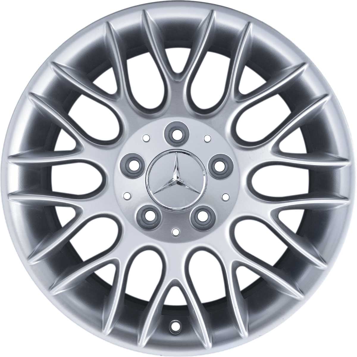 Mercedes Taygeta [168-16] Sterling Silver Alloy Wheel Product Image #1
