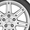 Mercedes 7 Twin Spoke [169-16] Sterling Silver Wheel Img 2