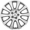 Mercedes 10 Spoke [251-18] Titanium Silver Wheel Img 1