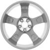 Mercedes 5 Spoke [251-19] Titanium Silver Wheel Img 2
