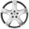 Mercedes 5 Spoke [251-19] Titanium Silver Wheel Img 1