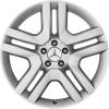 Mercedes 5 Twin Spoke [251-20] Titanium Silver Wheel Img 1