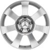 Mercedes 7 Spoke [216-17] Standard Silver with High Sheen Wheel Img 1