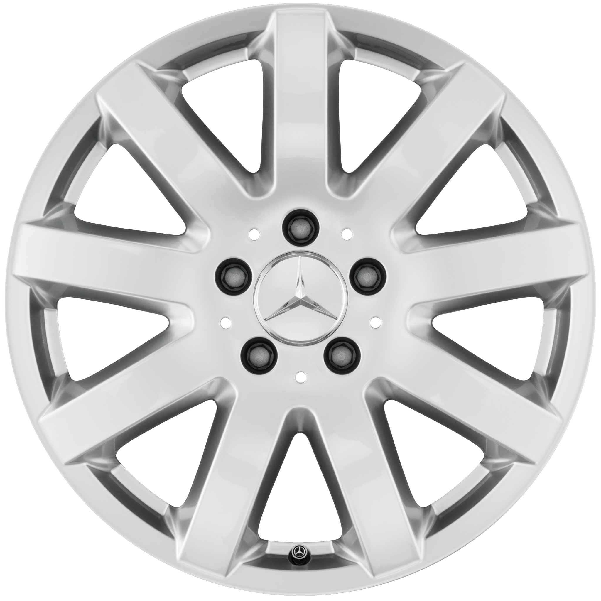 Mercedes Tarazed [210-17] Sterling Silver Alloy Wheel Product Image #1