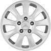 Mercedes 9 Spoke [169-15] Titanium Silver Wheel Img 1