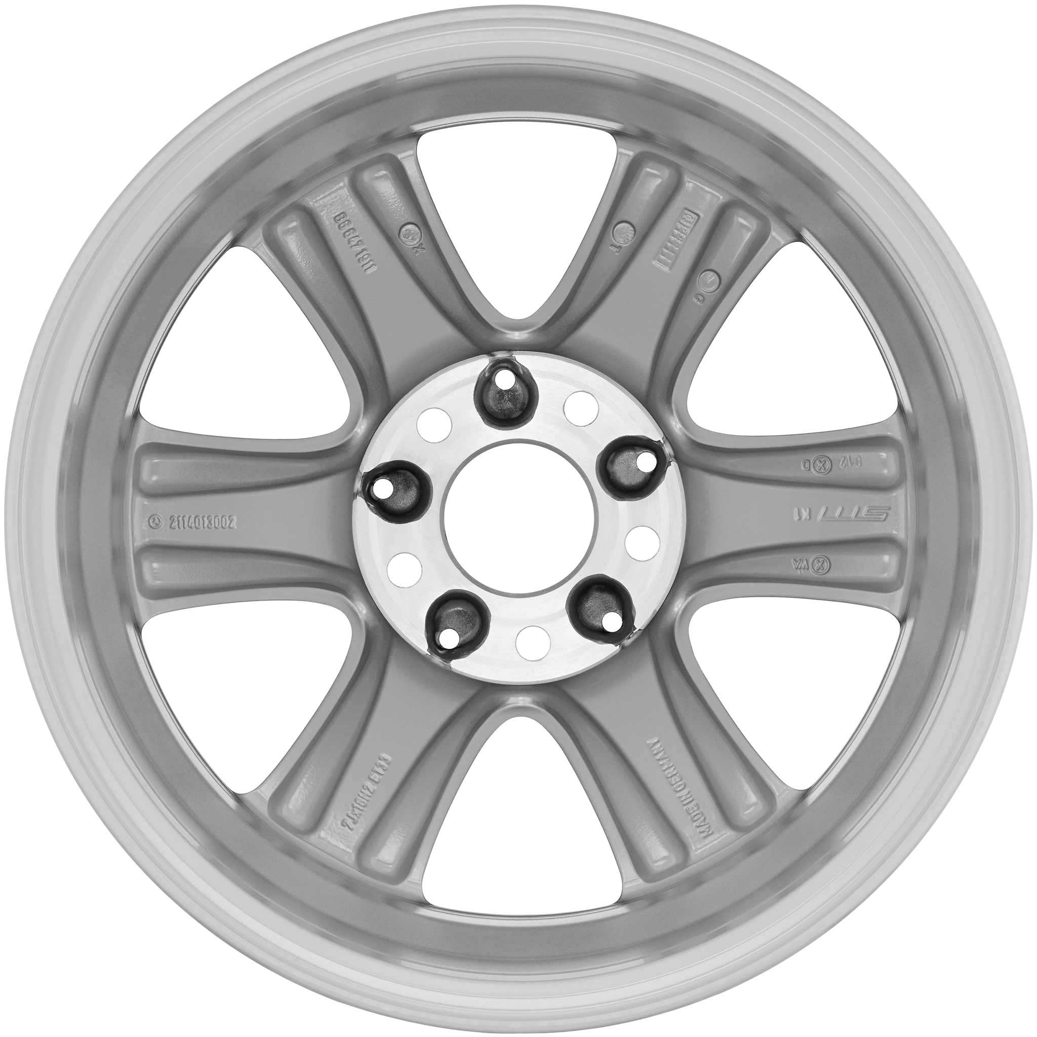 Mercedes Vela [211-16] Sterling Silver Alloy Wheel Product Image #4