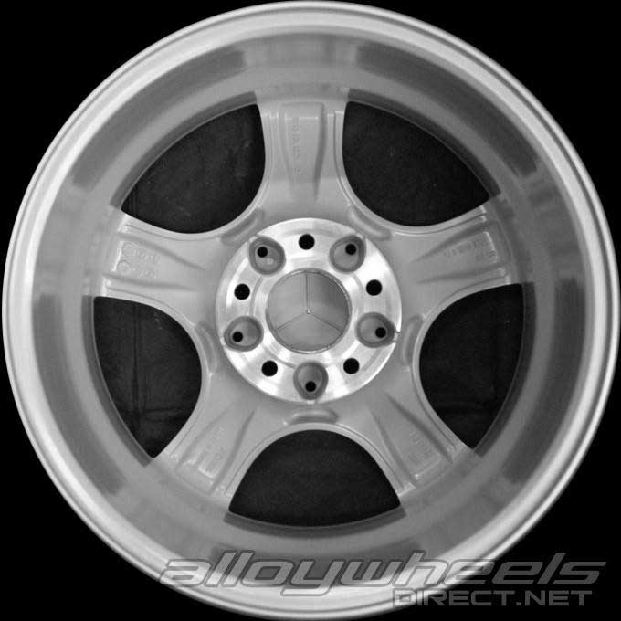 Mercedes Chertan [203-16] Titanium Silver Alloy Wheel Product Image #2