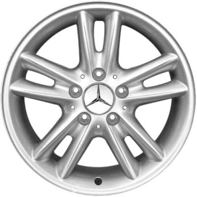 Mercedes Electra [203-16] Standard Silver Alloy Wheel Product Image #1