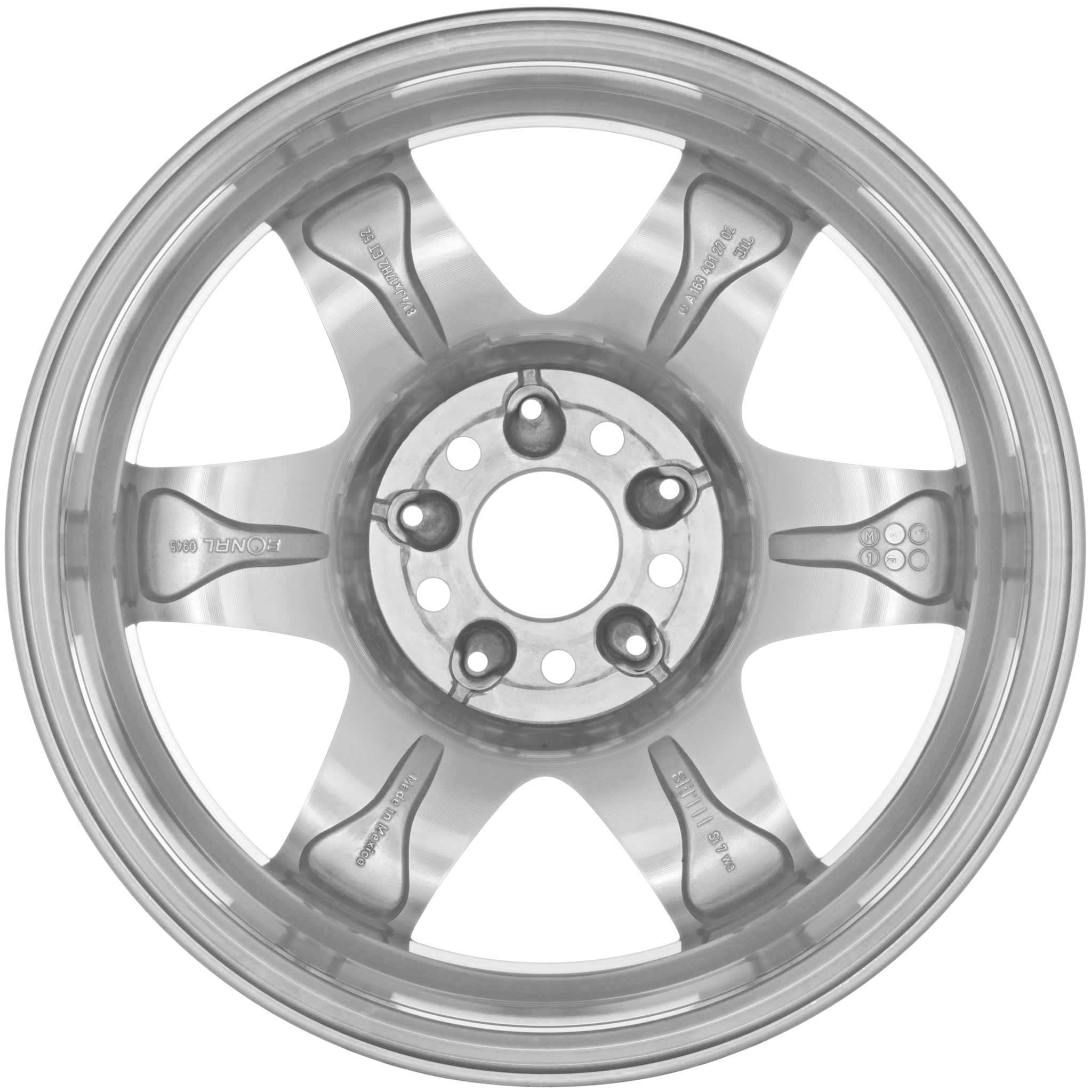 Mercedes Menkalina [163-17] Sterling Silver Alloy Wheel Product Image #2