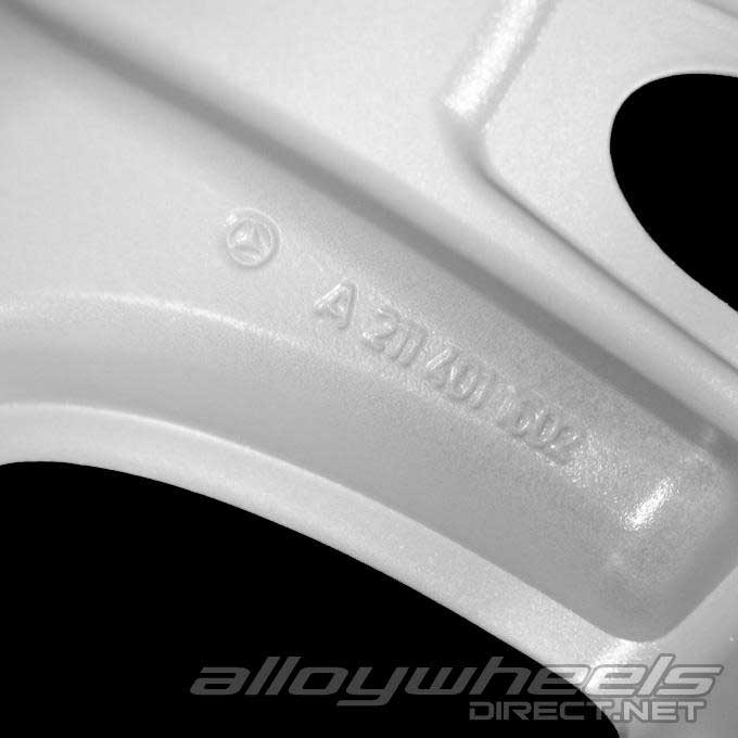 Mercedes Ankaa [211-17] Standard Silver with High Sheen Alloy Wheel Product Image #4