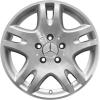 Mercedes Ankaa [211-16] Titanium Silver with High Sheen Wheel Img 1