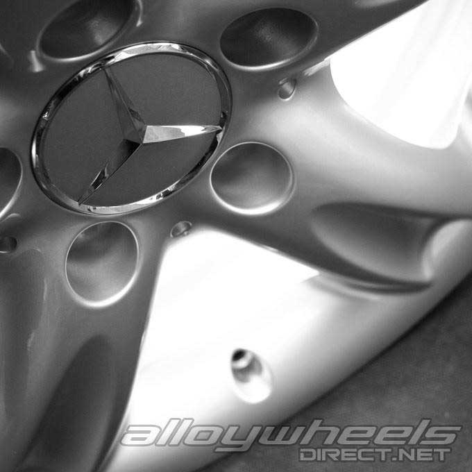 Mercedes Saiph [209-17] Titanium Silver Alloy Wheel Product Image #2