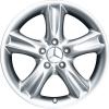 Mercedes Saiph [209-17] Titanium Silver Wheel Img 1