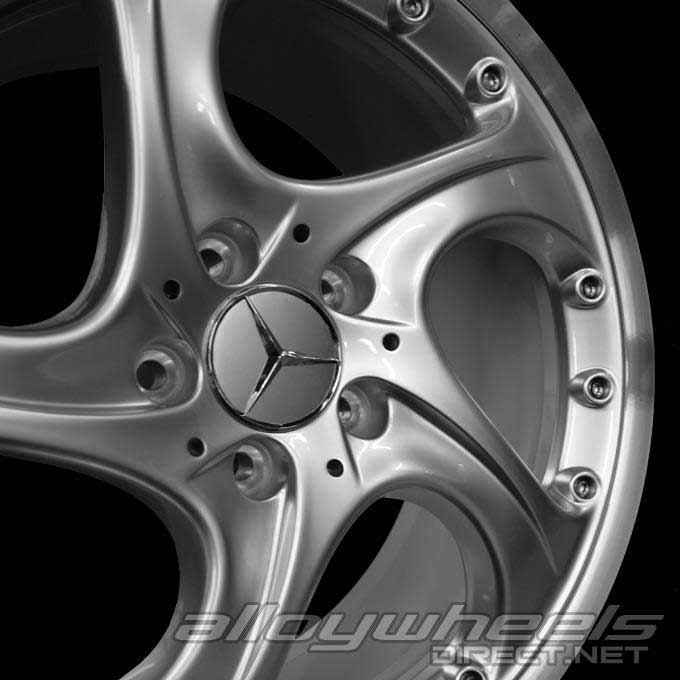 Mercedes Alioth [215-18] Sterling Silver Alloy Wheel Product Image #3