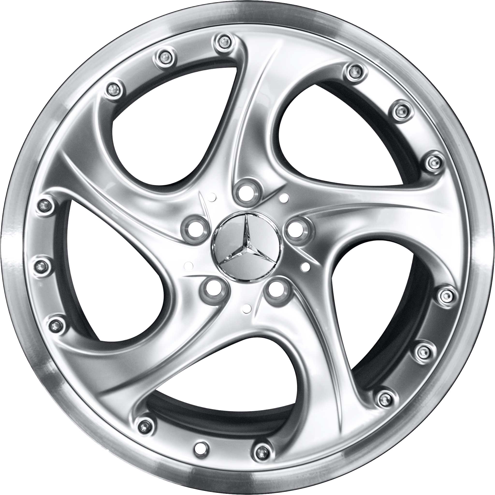 Mercedes Alioth [215-18] Sterling Silver Alloy Wheel Product Image #1