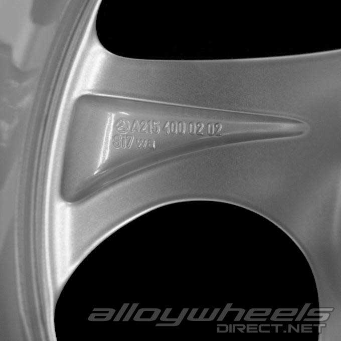 Mercedes Alioth [215-18] Sterling Silver Alloy Wheel Product Image #4