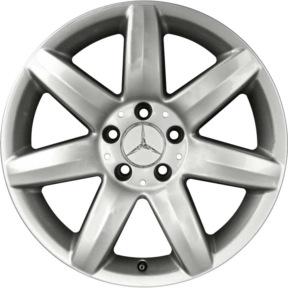 Mercedes Homan [230-17] Titanium Silver Alloy Wheel Product Image #1