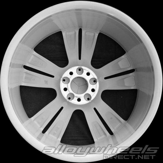 Mercedes 5 Twin Spoke [164-20] Titanium Silver Alloy Wheel Product Image #2