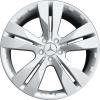 Mercedes 5 Twin Spoke [164-20] Titanium Silver Wheel Img 1