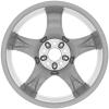 Mercedes 5 Spoke [251-19] Titanium Silver Wheel Img 3